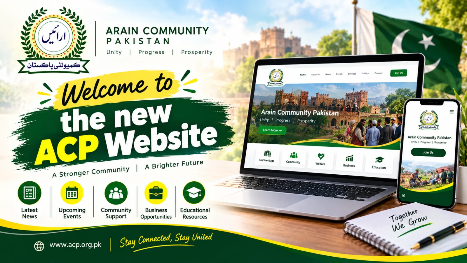 Welcome to the new ACP website